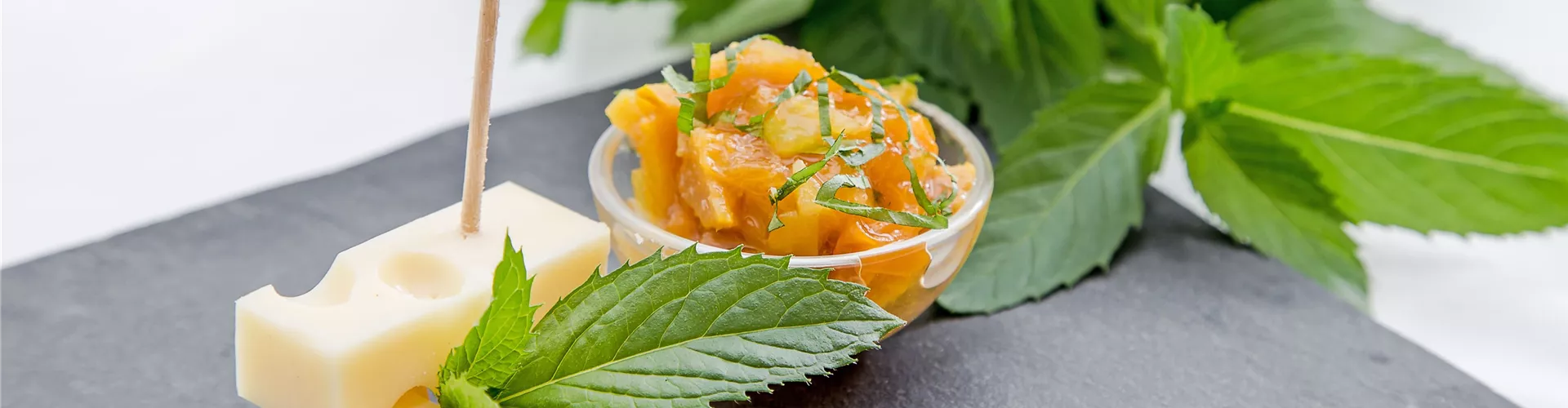 Passt zu süß und salzig: Kürbis-Minz-Chutney - Bellaflora