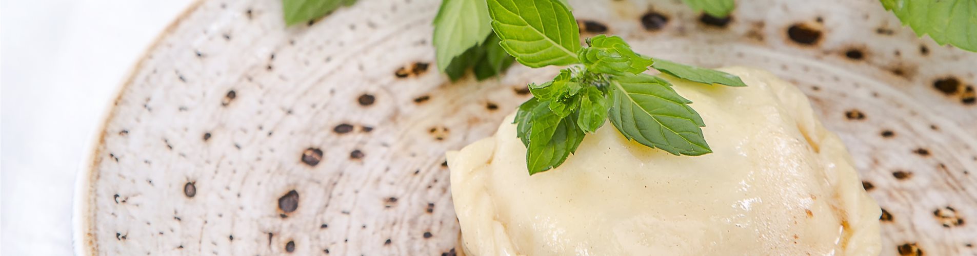 Kasnudeln mit Nudelminze Kasnudeln mit Nudelminze