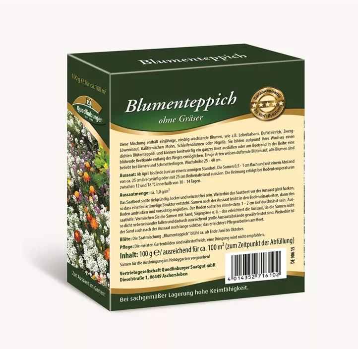 Blumenteppich
