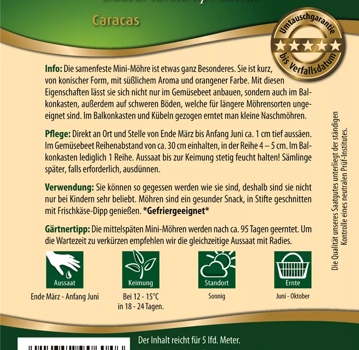 Mini-Möhren Caracas