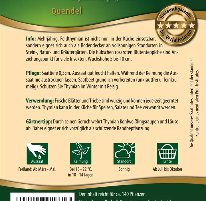 Feldthymian Quendel Feldthymian Quendel