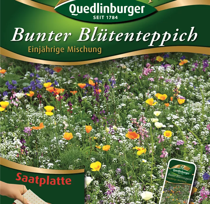 Bunter Blütenteppich Einjährige Mischung Bunter Blütenteppich Einjährige Mischung