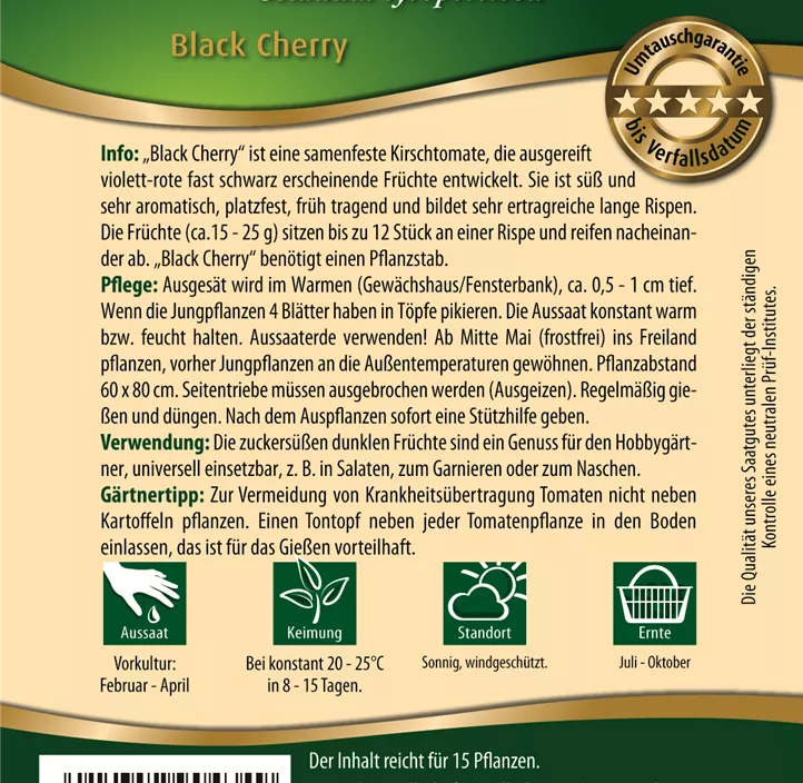 Cherry-Tomate Black Cherry