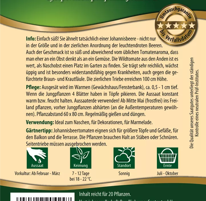 Johannisbeertomate rot Johannisbeertomate rot