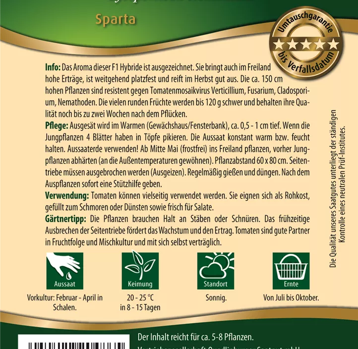 Tomate Sparta