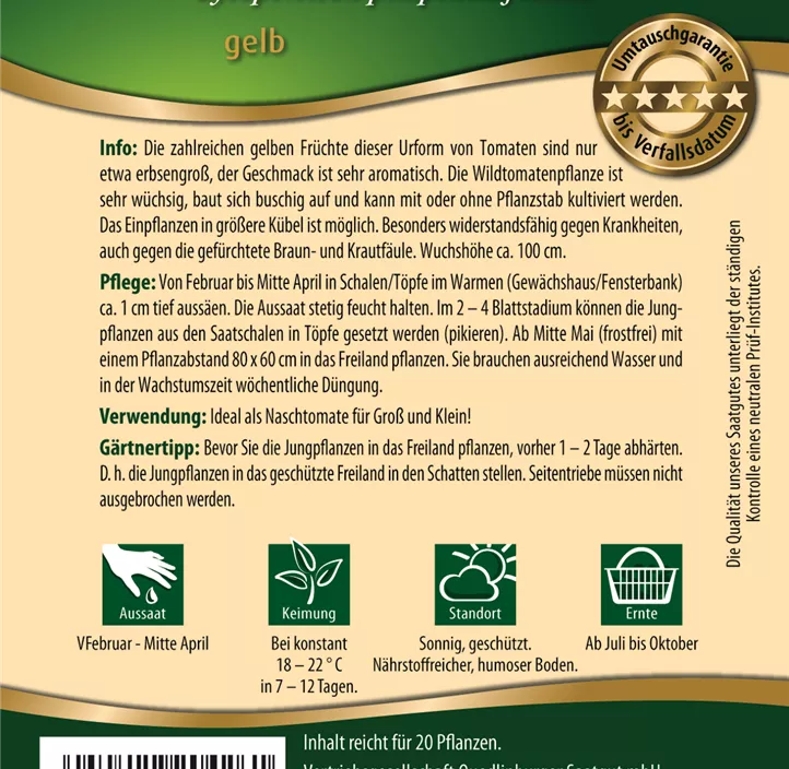 Wildtomate gelb