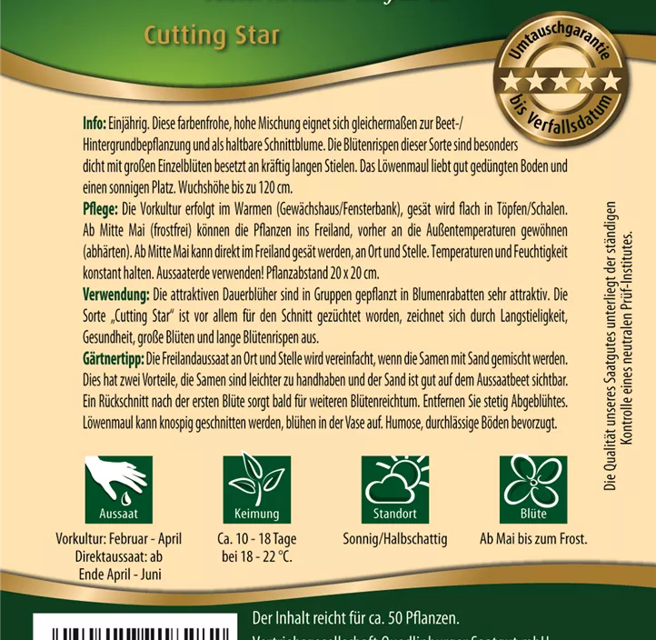 Löwenmaul Cutting Star Löwenmaul Cutting Star