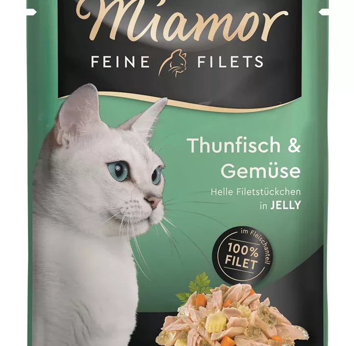 Filets Thunfisch Gemüse