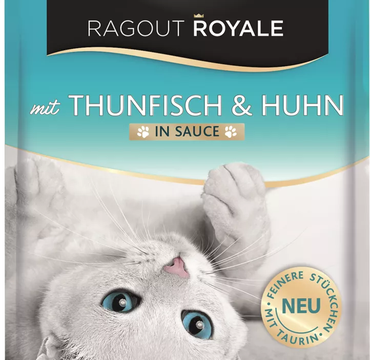 Frischebeutel Ragout Thunfisch Huhn Sauce