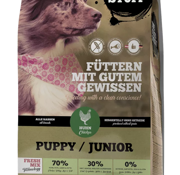 Trockenfutter Puppy/Junior Huhn 