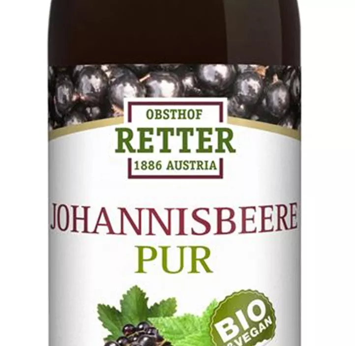 BIO Johannisbeere pur, 100% Direktsaft