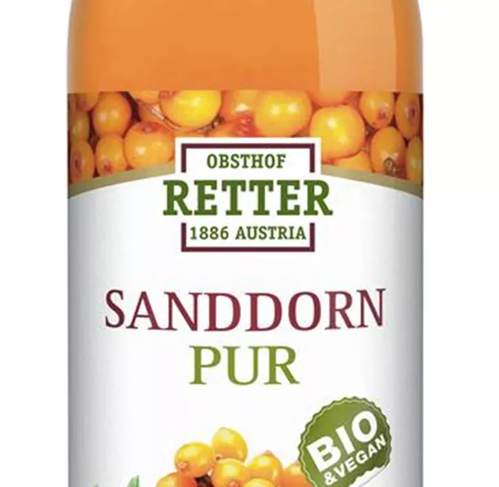 BIO Sanddorn pur, 100% Direktsaft
