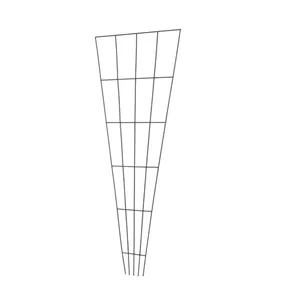 Metall-Gitterspalier V-förmig