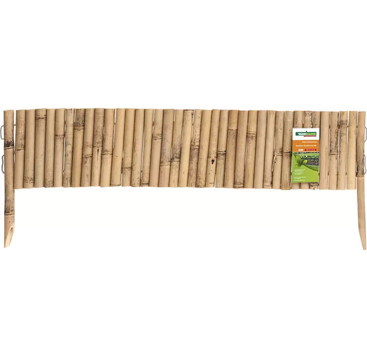 Beeteinfassung Bambus, 100 cm