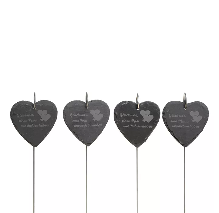 Stecker Schieferherz