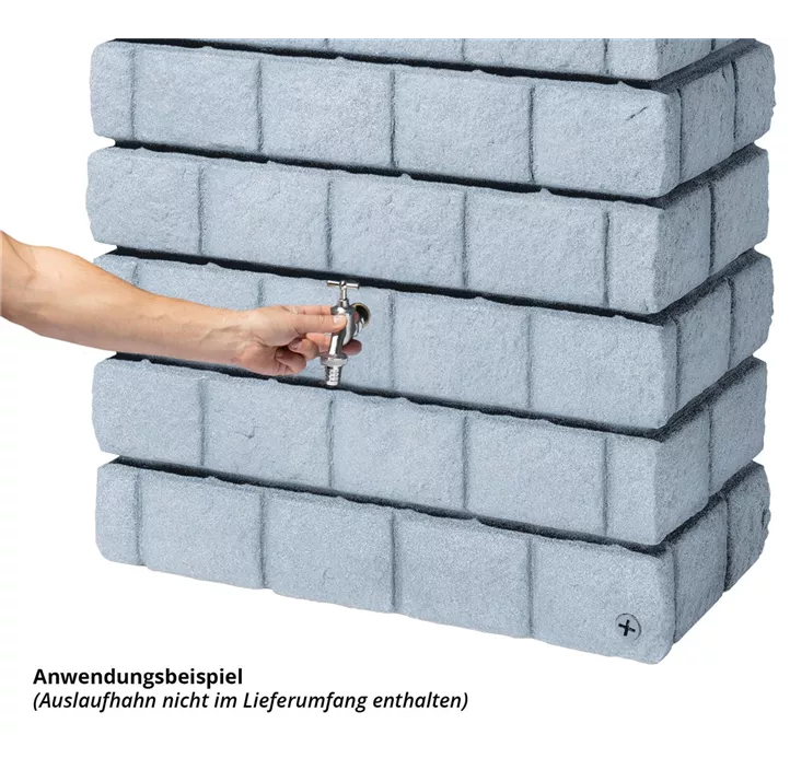 ROCKY JR Wandtank 300L, light granite