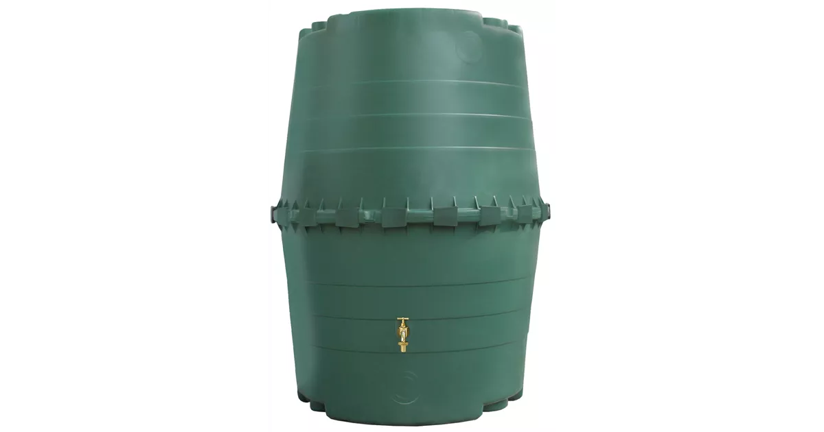 TOP-Tank 1300 L, dunkelgrün inkl. Einbauanleitung - Bellaflora