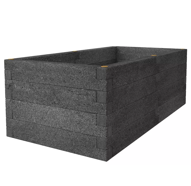Durisol Holzbeton-Hochbeet rechteckig