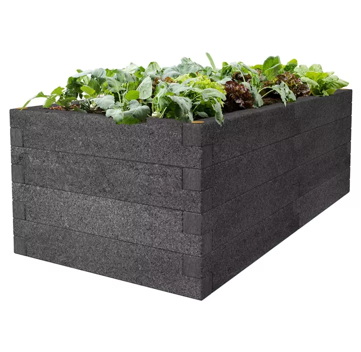 Durisol Holzbeton-Hochbeet rechteckig