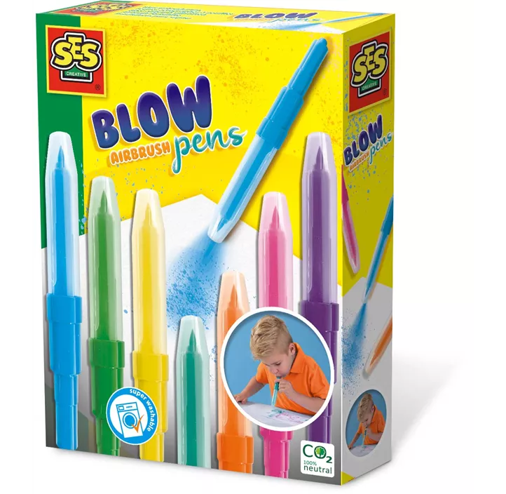 Airbrush Farbstifte, 7 Farben