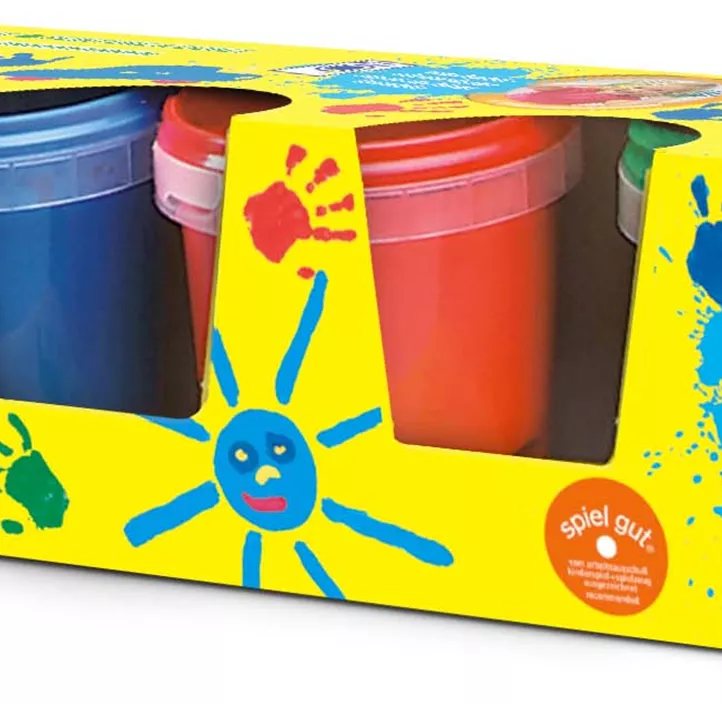Fingerfarbe, 4 Farben