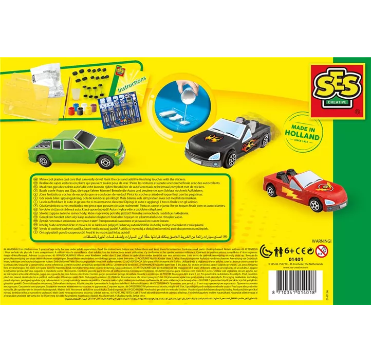 Gieß-Set Autos