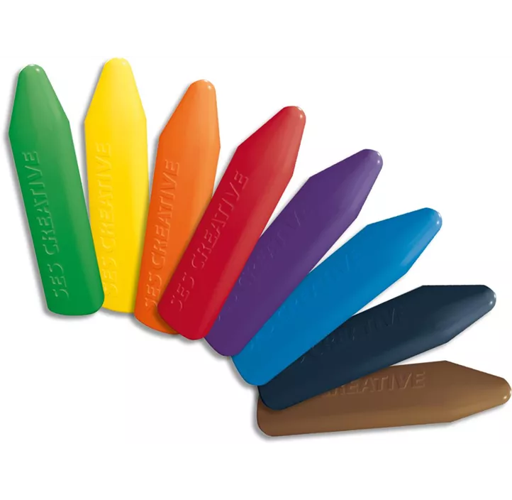 Meine ersten Wachsmalstifte, 8 Farben