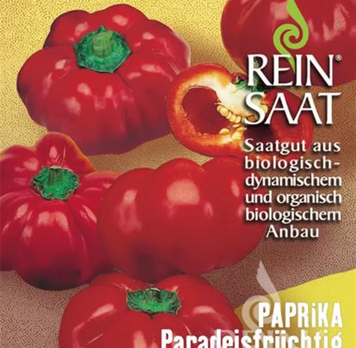 Paprika Paradeisfrüchtig frührot 