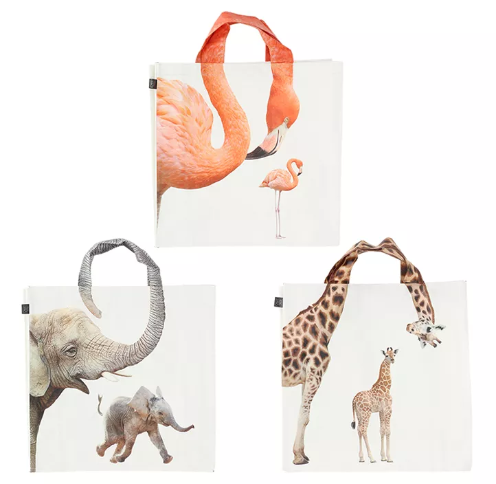 Einkaufstasche Zootierhals