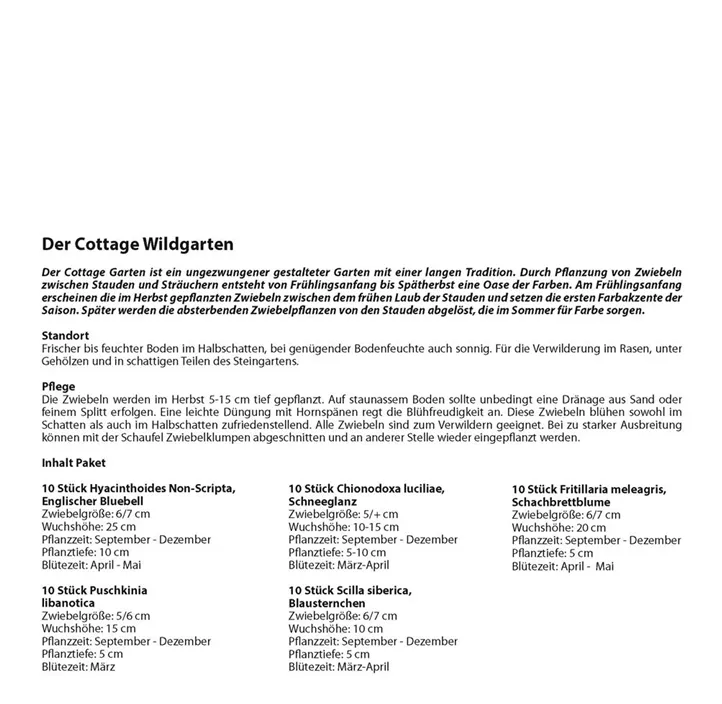 Cottage-Verwilderungsgarten Cottage-Verwilderungsgarten