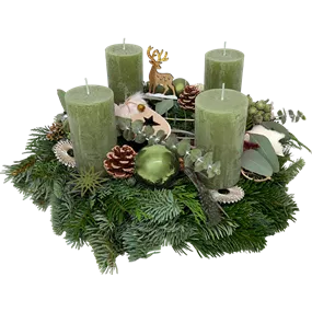 Adventkranz Trendkerzen extra Adventkranz Trendkerzen extra