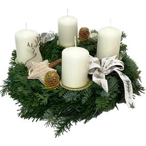 Adventkranz, 25 cm Adventkranz, 25 cm