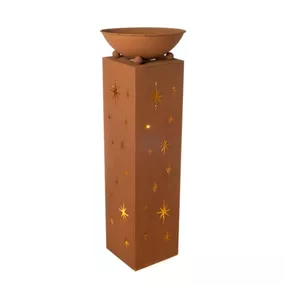 LED Säule mit Schale