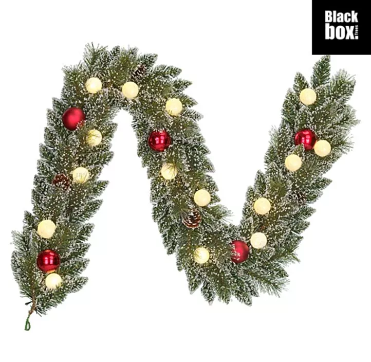 Girlande Kaprun Batteriebetrieben, 180 LEDs, 180cm
