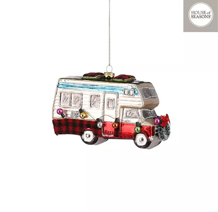 Glasfigur Wohnmobil