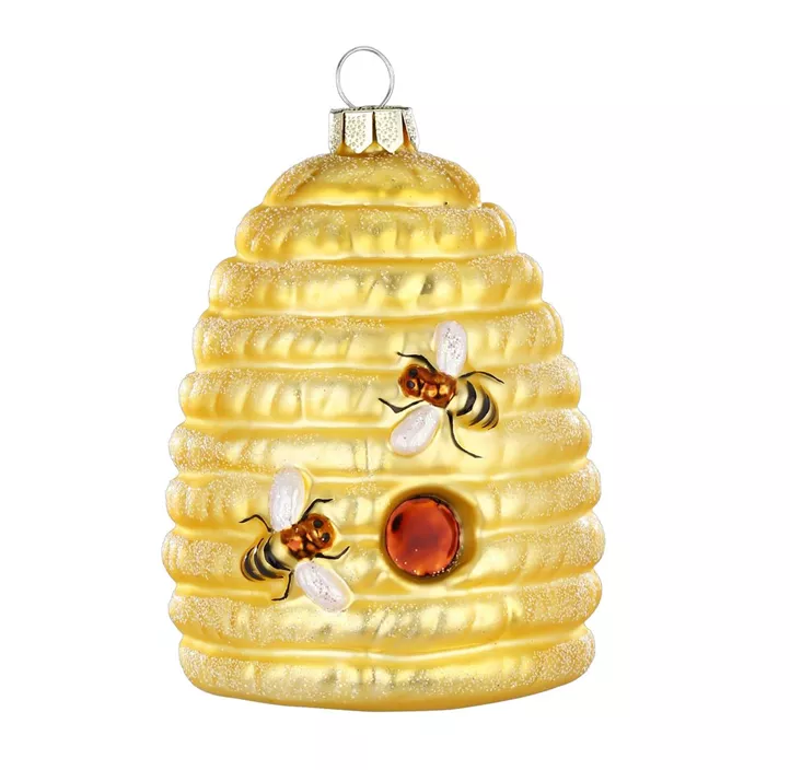 Glasfigur Bienenstock