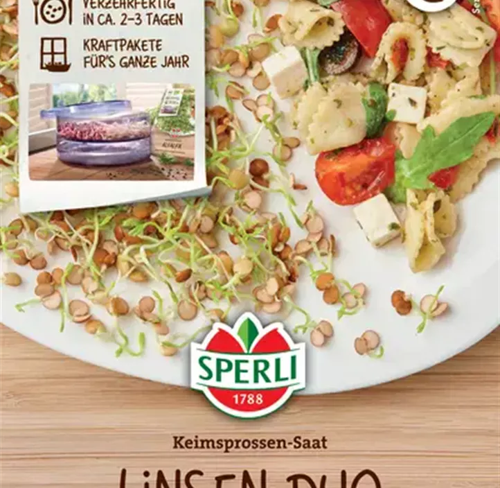 BIO Keimsprossen-Saat Linsen Duo BIO Keimsprossen-Saat Linsen Duo