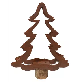 Baum Holzregal mit Baumstamm Baum Holzregal mit Baumstamm