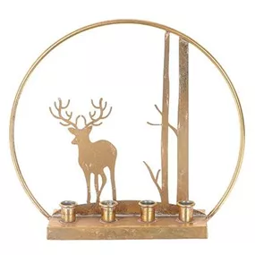 Kerzenhalter Hirsch