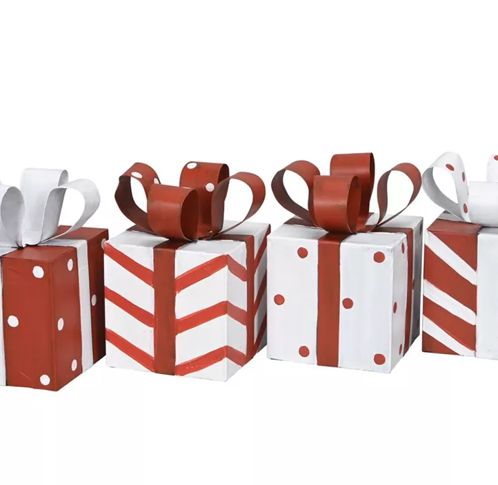 Geschenkspackerl aus Metall