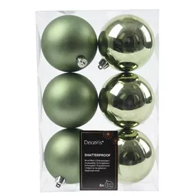 Outdoor Weihnachtskugeln 6er Box