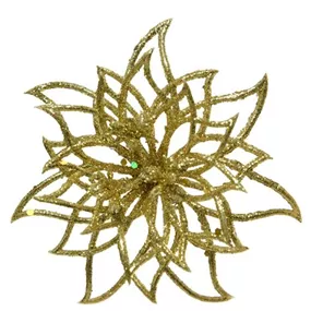 Poinsettia auf Clip