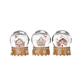 Schneekugel Lebkuchenhaus