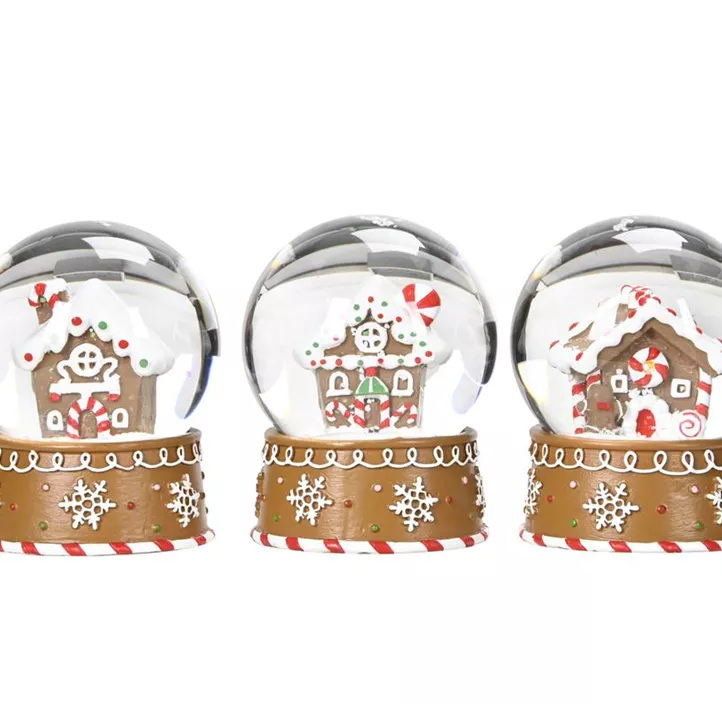 Schneekugel Lebkuchenhaus