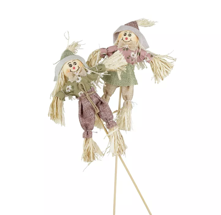 Stecker Vogelscheuche