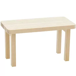 Miniatur Tisch rechteckig Miniatur Tisch rechteckig