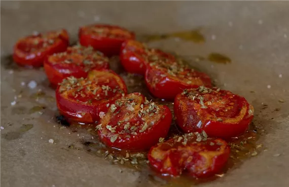 geschmorrte Tomaten geschmorrte Tomaten