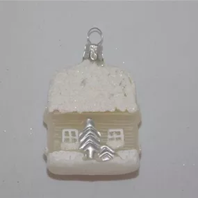 Glasfigur Haus