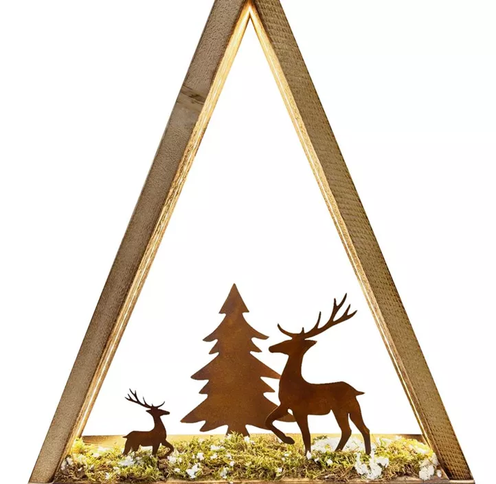 Holzbaum Marvin inkl. LED Beleuchtung