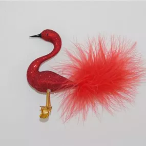 Glasfigur Schwan